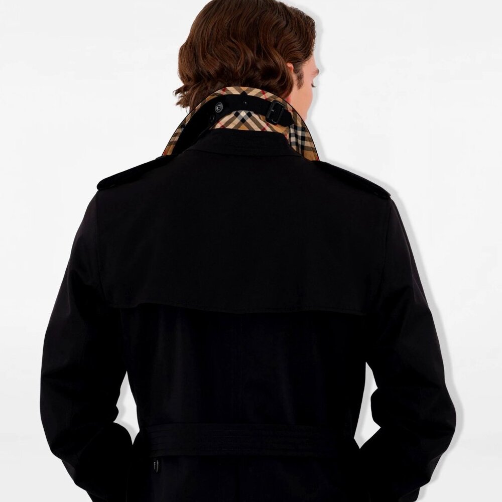 BURBERRY BRIT Men's Mid-Length Trench Coat
